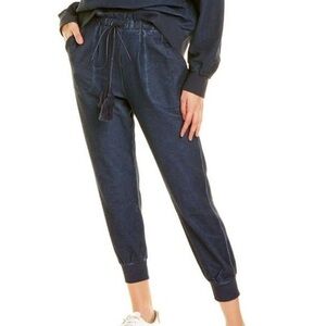 Something Navy Meghan Paperbag Sweatpants in size XS